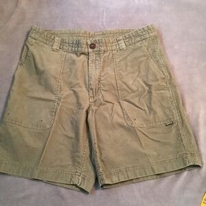 Howler Bros Shorts Mens 34 Cordoroy Olive